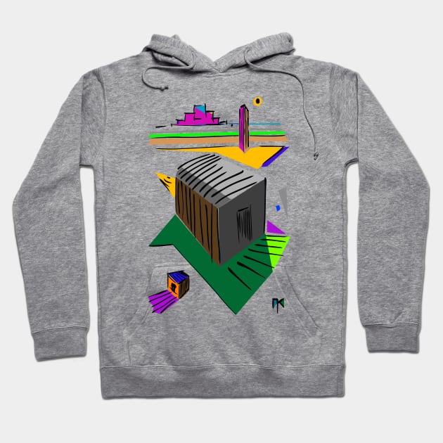 construction area Hoodie by Nikokosmos